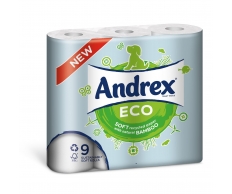 Andrex Eco Toilet Tissue White Rolls